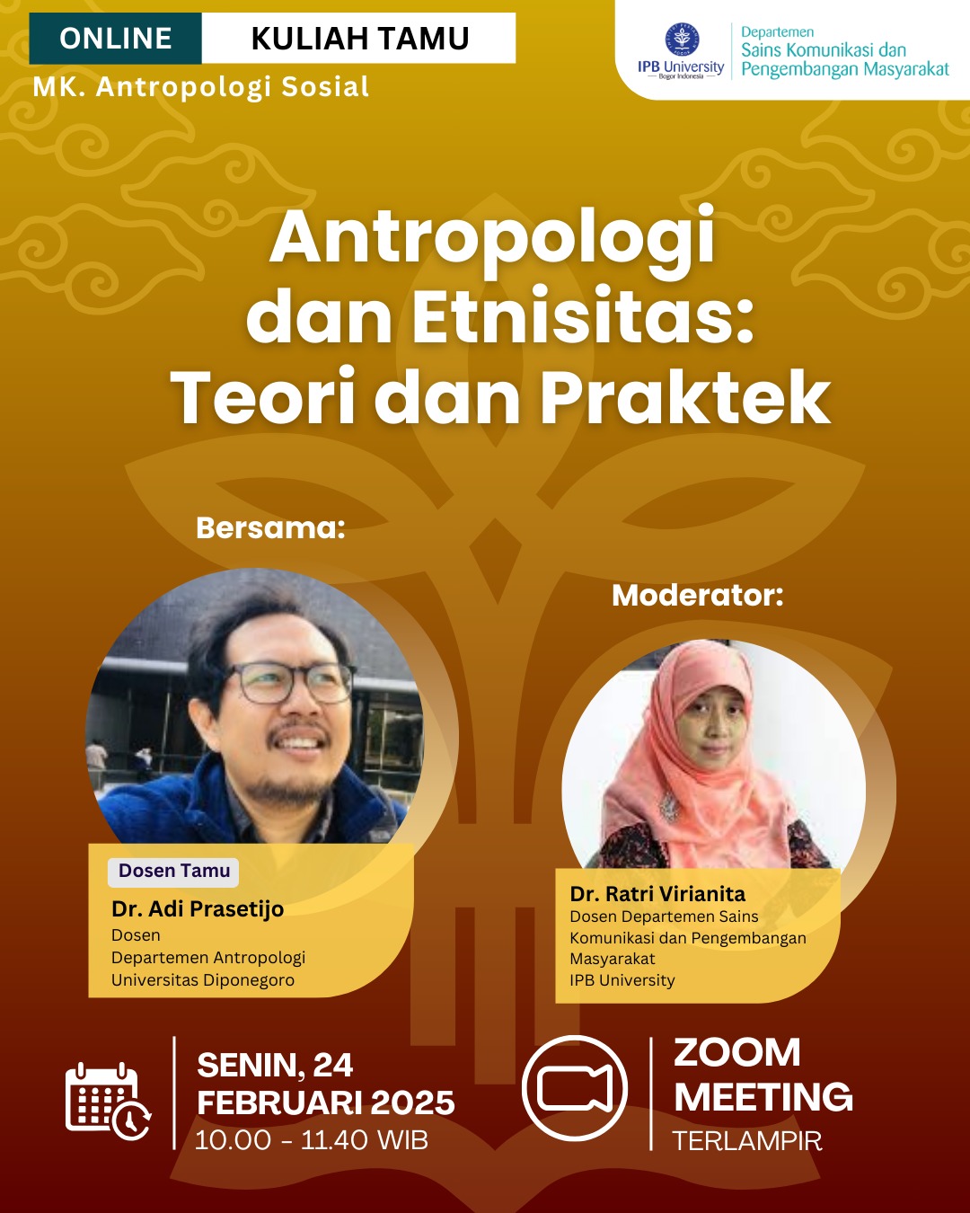 20250224 Kuliah Tamu Adi Prasetijo